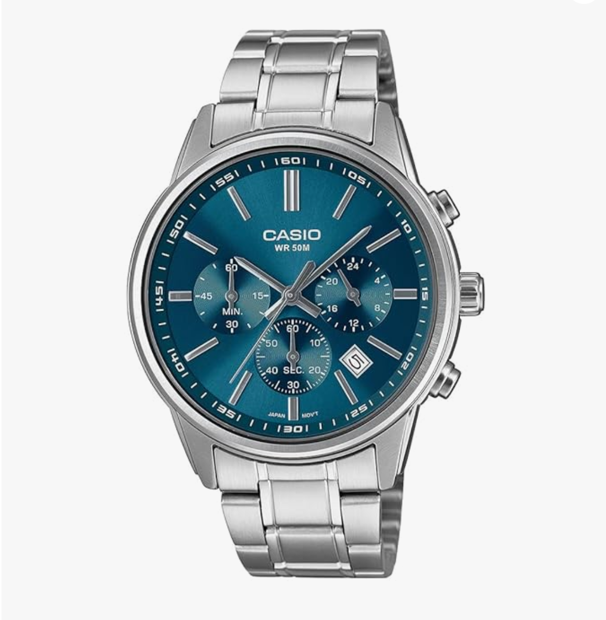 Casio Enticer Men Analog Blue Dial Men MTP-E515D-2A1VDF