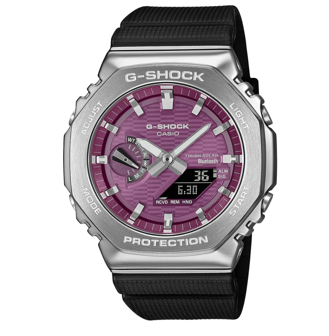 Casio G-Shock GBM-2100A-4BDR Bluetooth Analog-Digital Burgundy Dial Men
