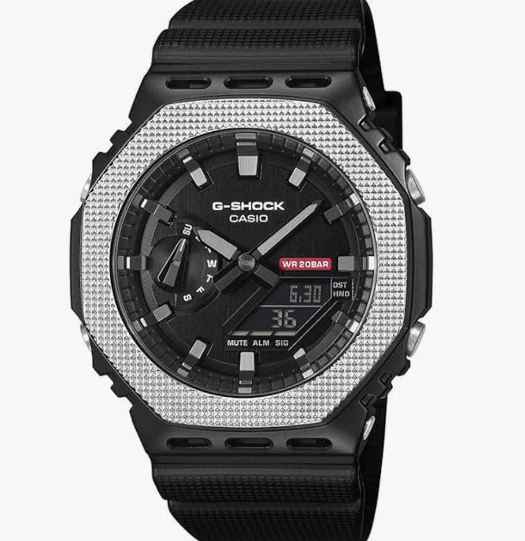 Casio G-Shock GM-2100BM-1ADR Analog-Digital Black Watch Men (G1762)