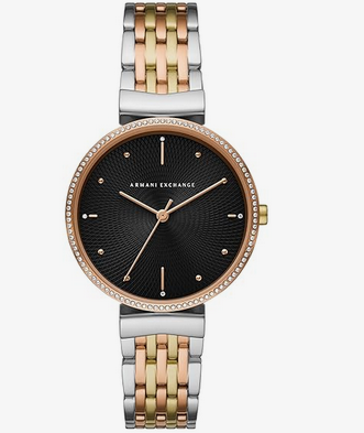 Armani Exchange Women's Watch, Three-Hand Watch for Women