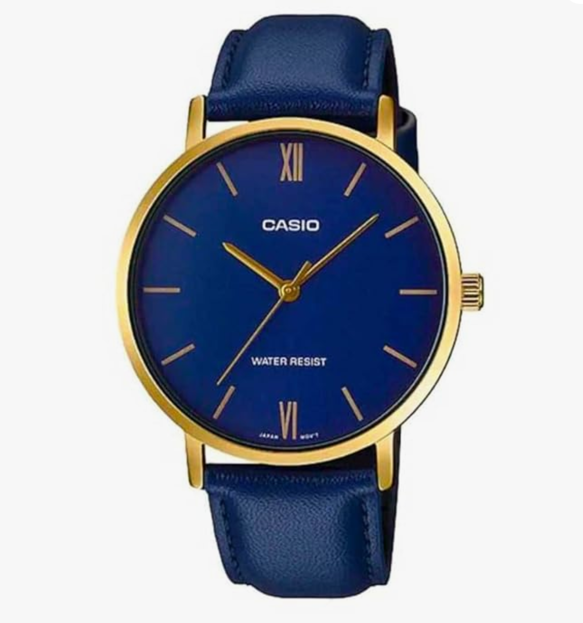 Casio Enticer Analog Blue Dial Men's Watch - MTP-VT01GL-2BUDF    A1781