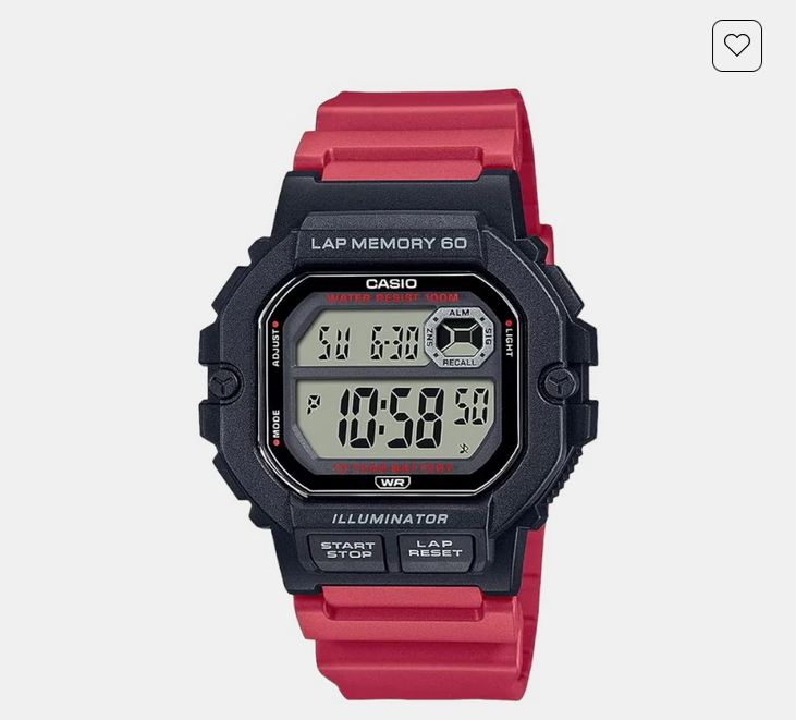 Youth Unisex Quartz Grey Dial Digital Resin Watch D272