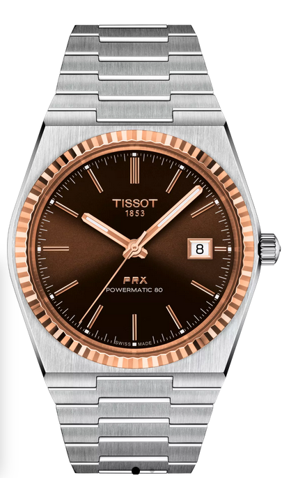 Tissot PRX Powermatic 80 Steel & 18K Gold Bezel 40mm
