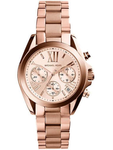Michael Kors Analog Rose Dial Women'S Watch