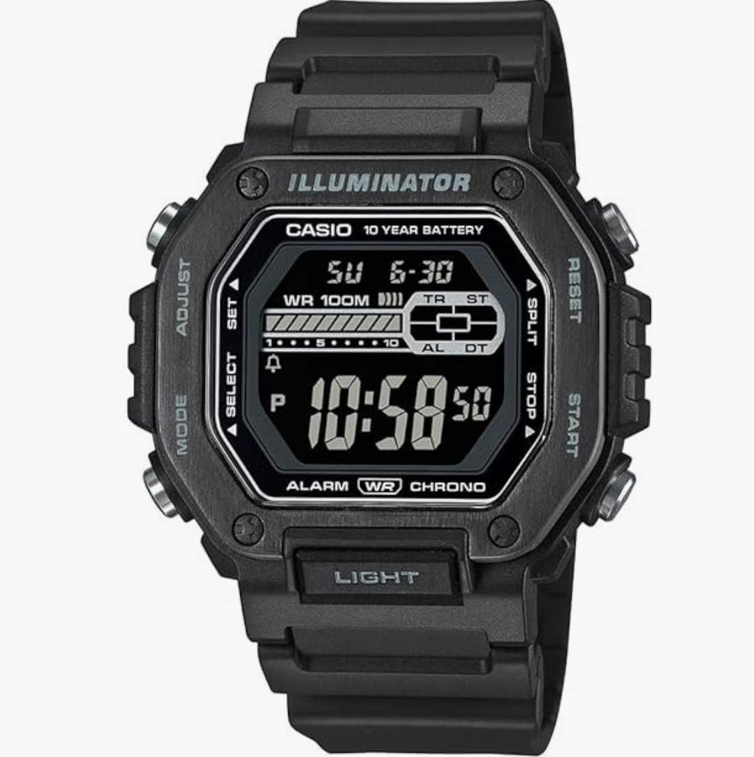 Casio Youth MWD-110HB-1BVDF Digital Black Dial Men (D349)