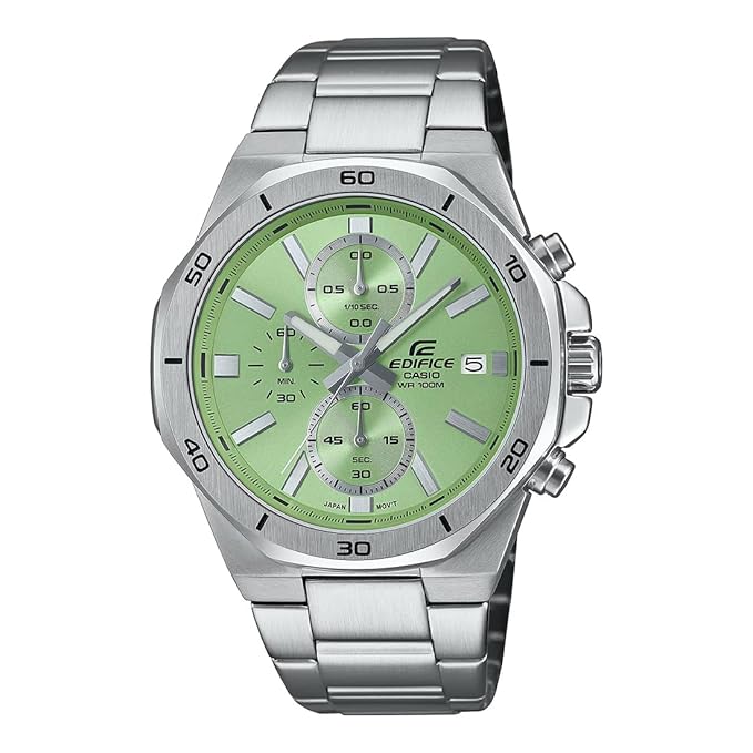 Casio Edifice EFV-640D-3AVUDF Analog Green Dial Men