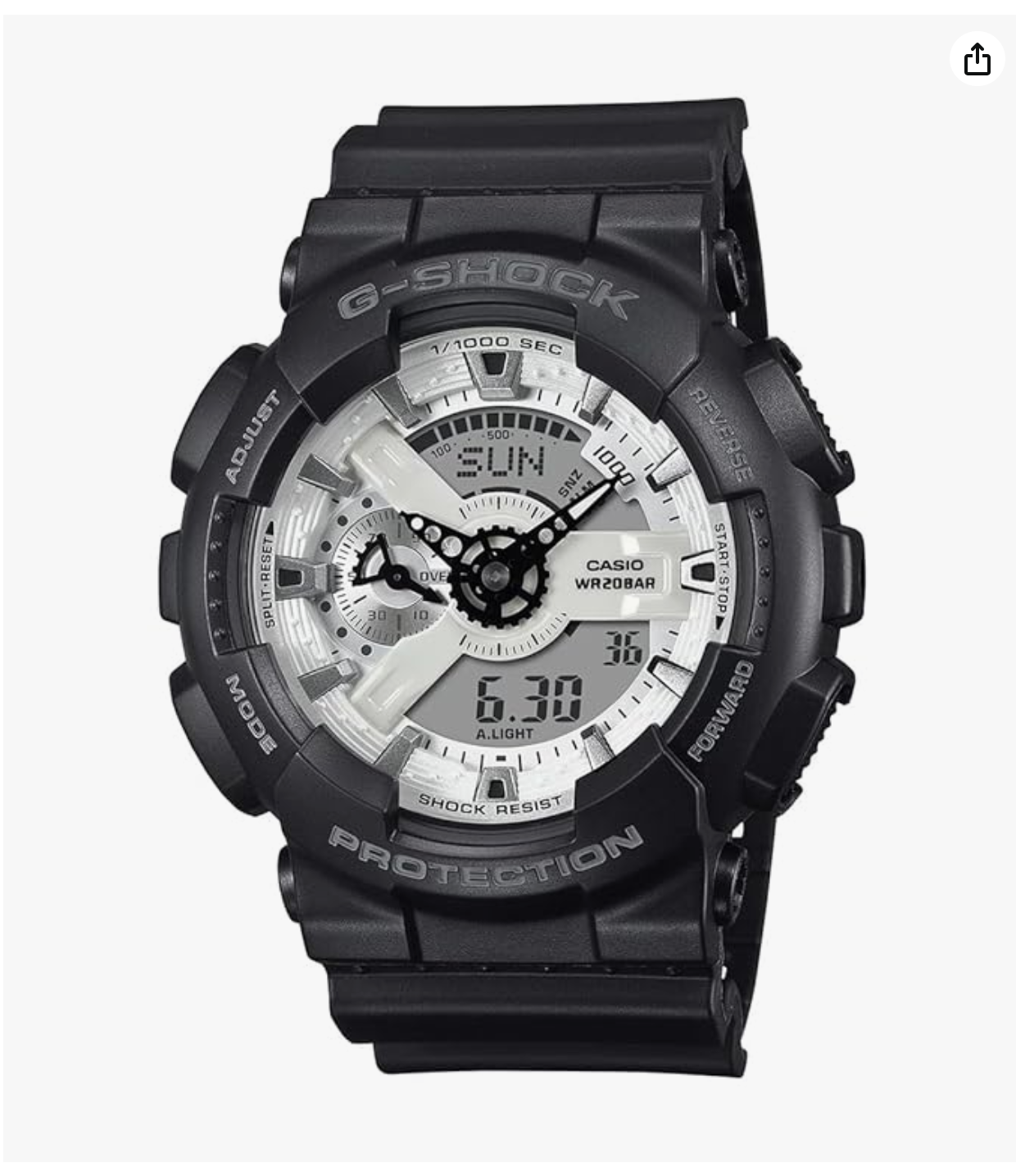 G-Shock Analog-Digital Watch - For Men- GA-110WD-1ADR