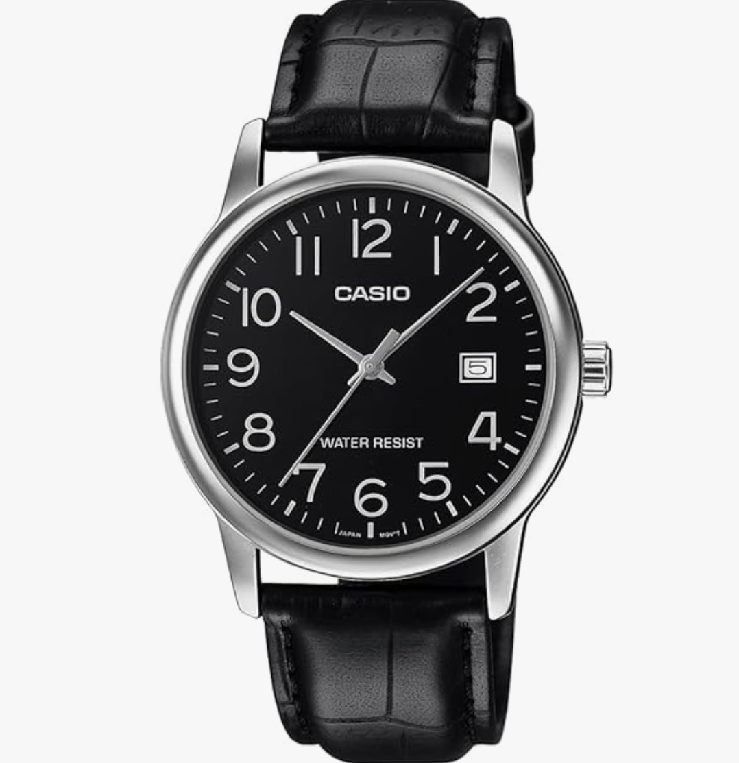 Casio Enticer Men Analog Black Dial Men MTP-V002L-1BUDF