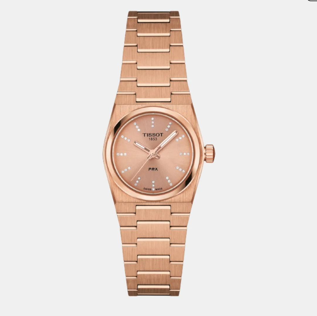 PRX Women Quartz Nude Dial Analog Stainless Steel Watch T1370103350600
