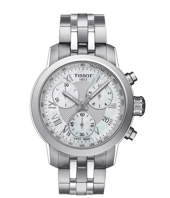 Tissot PRC 200 Chronograph Mother Of Pearl Dial Ladies Watch