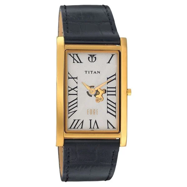Titan Quartz Analog White Dial Watch for Men