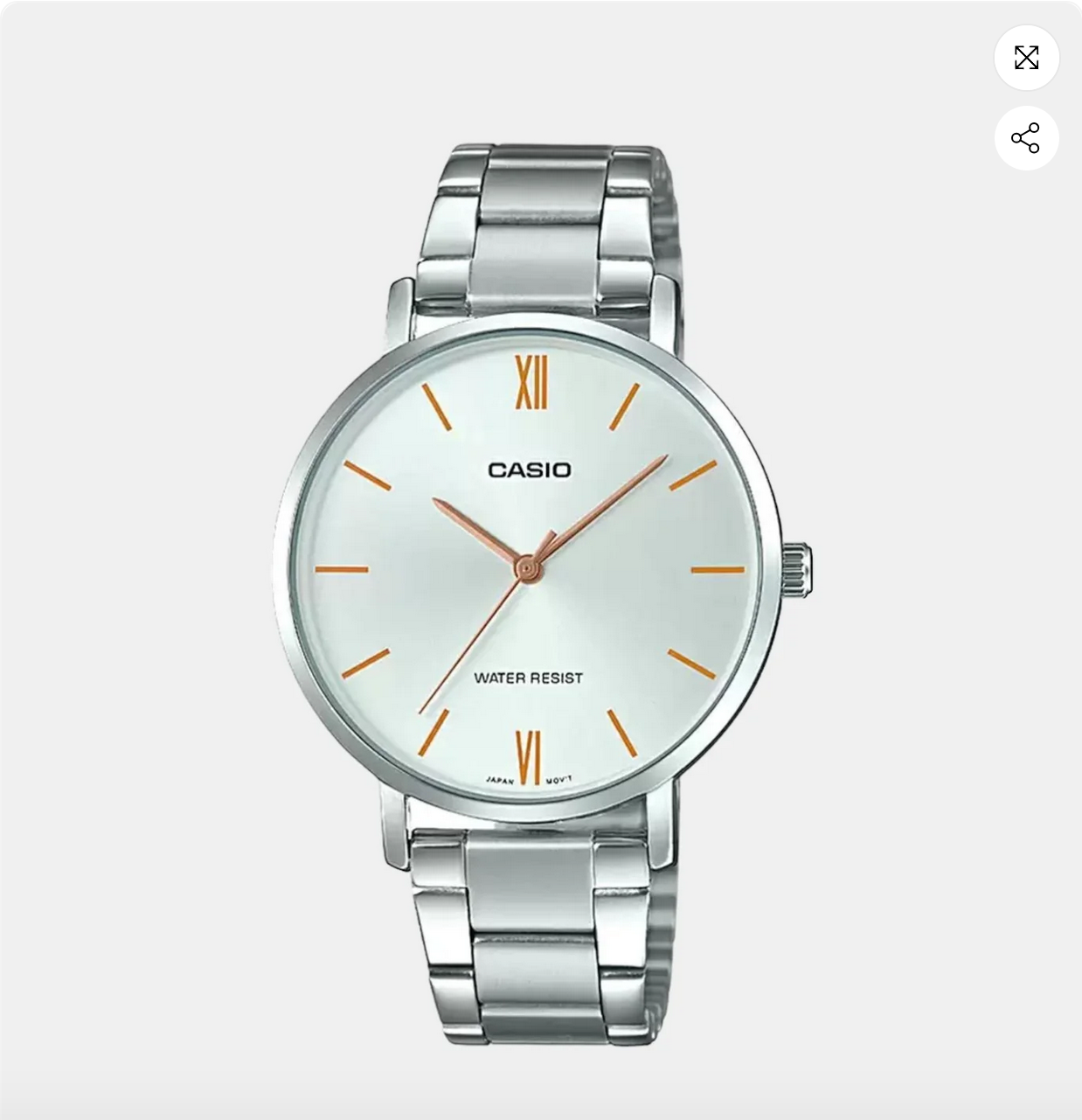 Enticer Women's Analog Stainless Steel Watch - LTP-VT01D-7BUDF