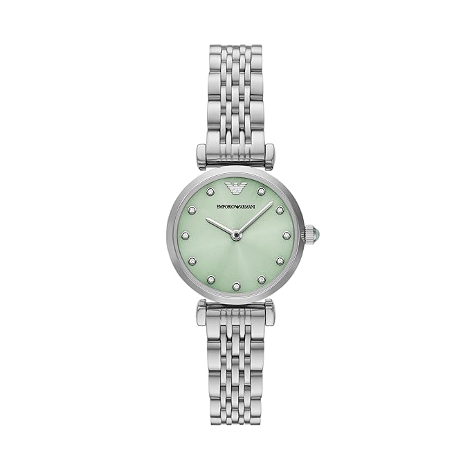 Emporio Armani Analog Green Dial Women's Watch-AR11667
