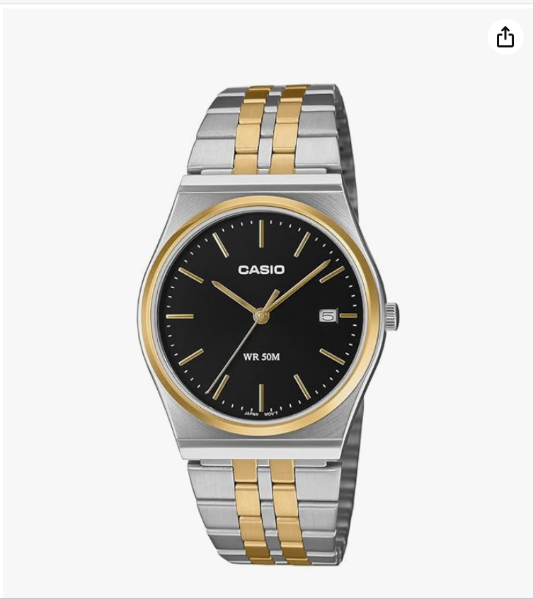 Casio Enticer Men MTP-B145SG-1AVDF Analog Black Dial Men (A2521)