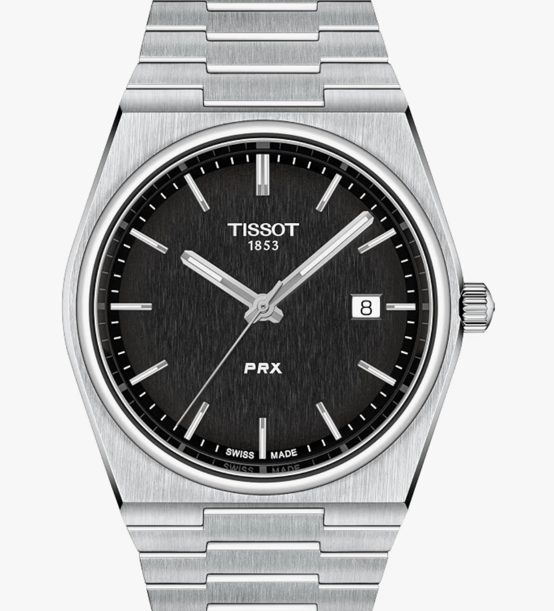 TISSOT PRX Black Dial Men's Watch T1374101105100