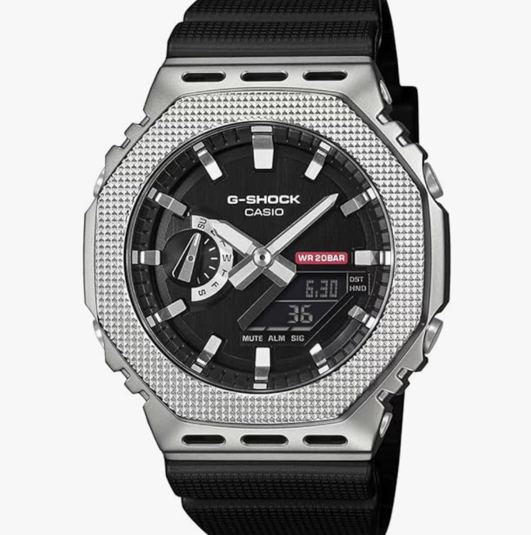 Casio G-Shock GM-2100M-1ADR Analog-Digital Black Watch Men (G1763)