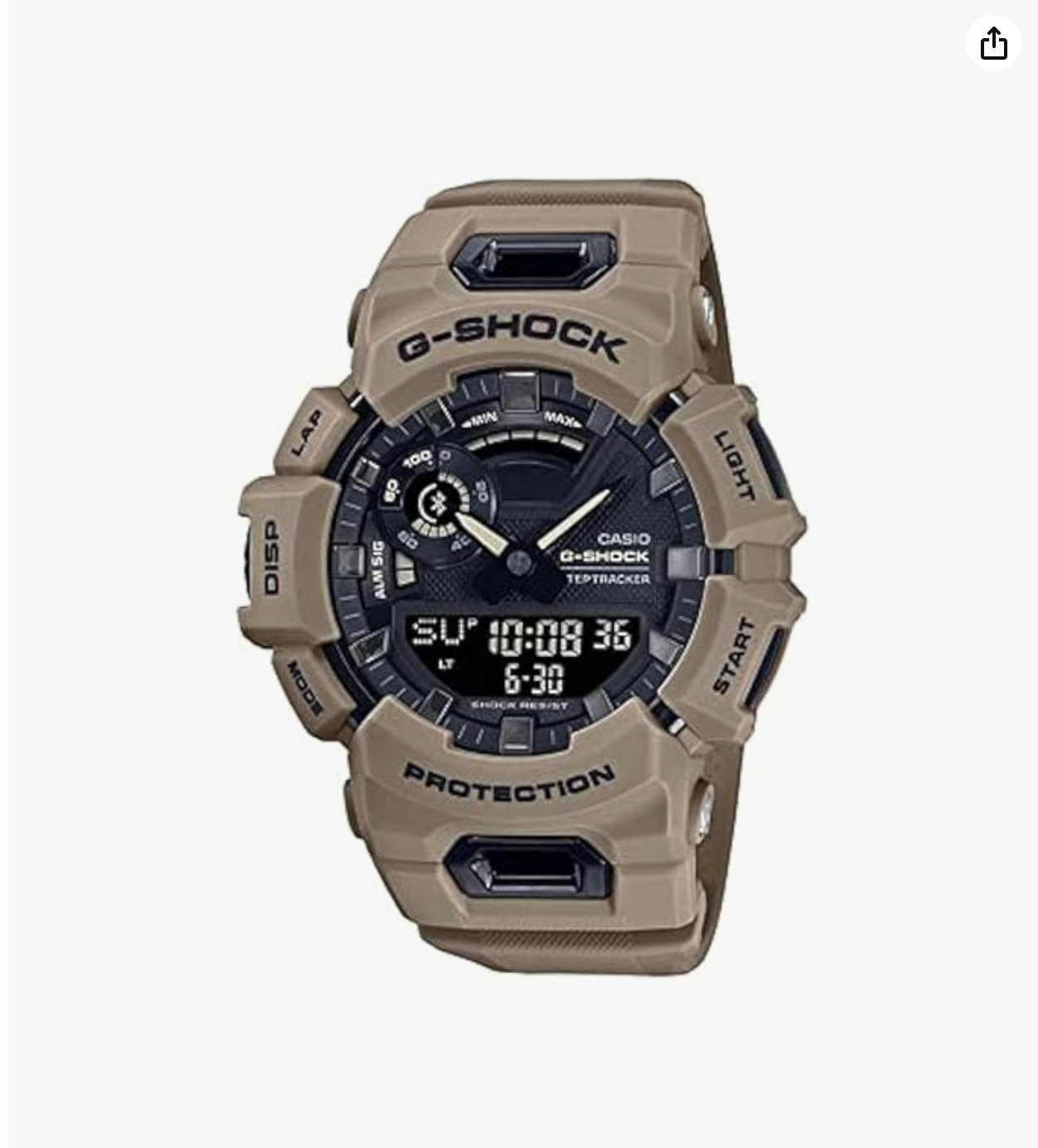 G-SHOCK Dial Brown Resin Strap Analog-Digital Watch - For Men -GBA-900UU-5ADR