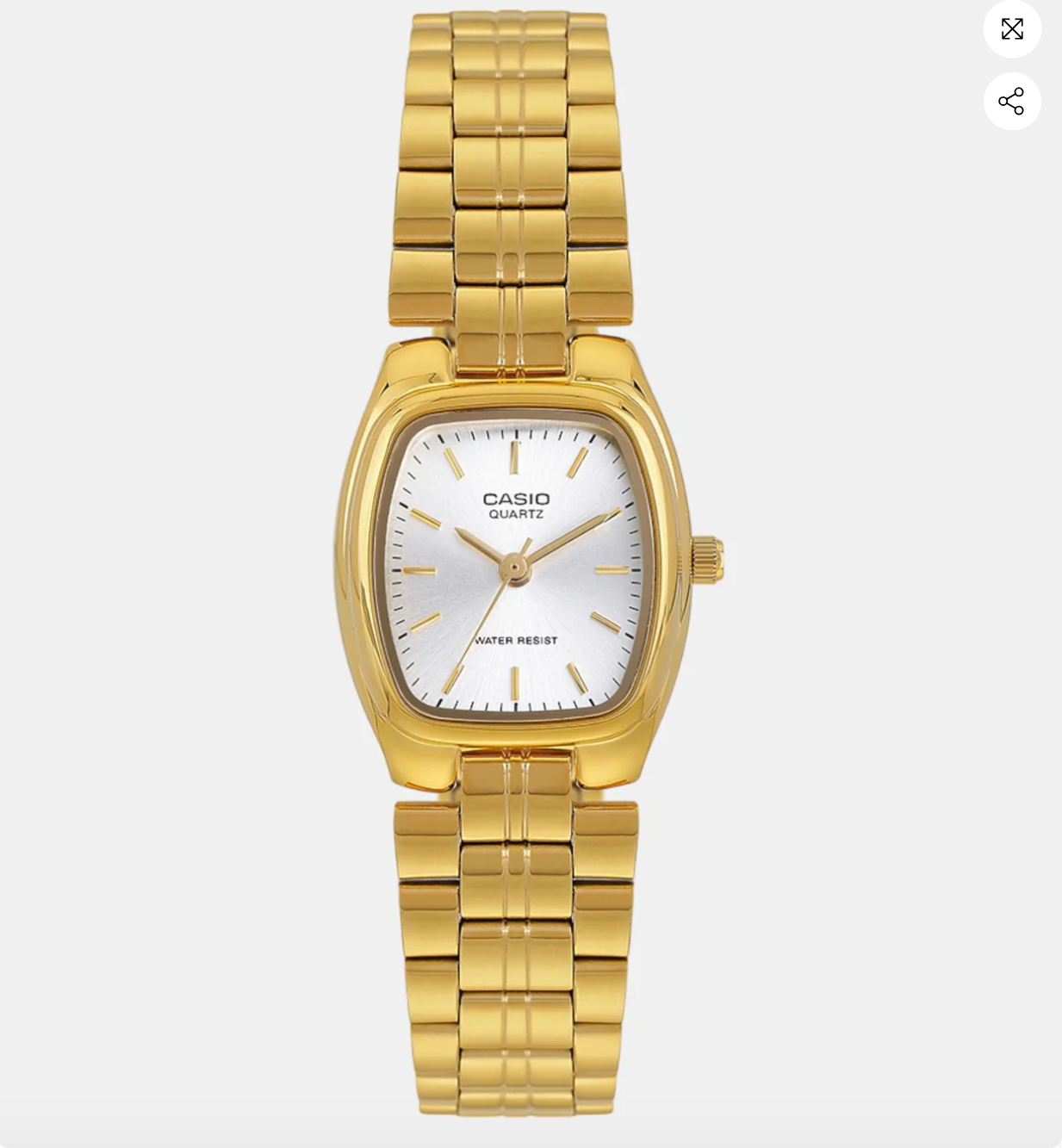 Enticer Ladies Women Quartz Silver Dial Analog Stainless Steel Watch LTP-1169N-7ARDF