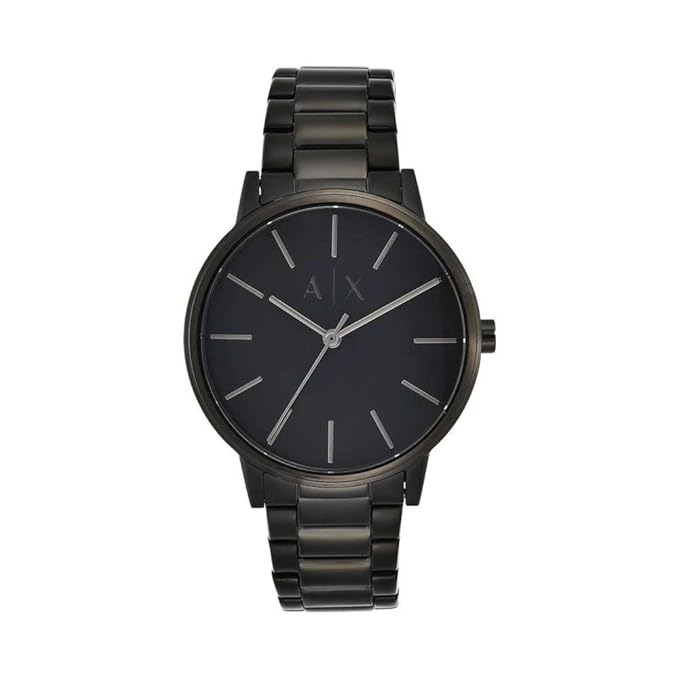 Armani Exchange Stainless Steel Analog Black Dial Men's Watch-Ax2701I