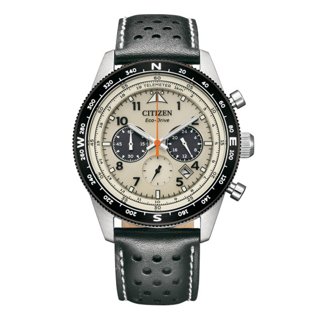 Citizen Eco-Drive Gents Watch White Dial - CA4559-13A