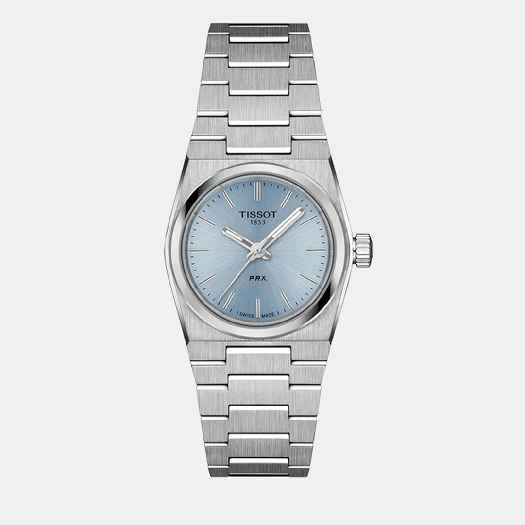 PRX Women Quartz Blue Dial Analog Stainless Steel Watch T1370101135100