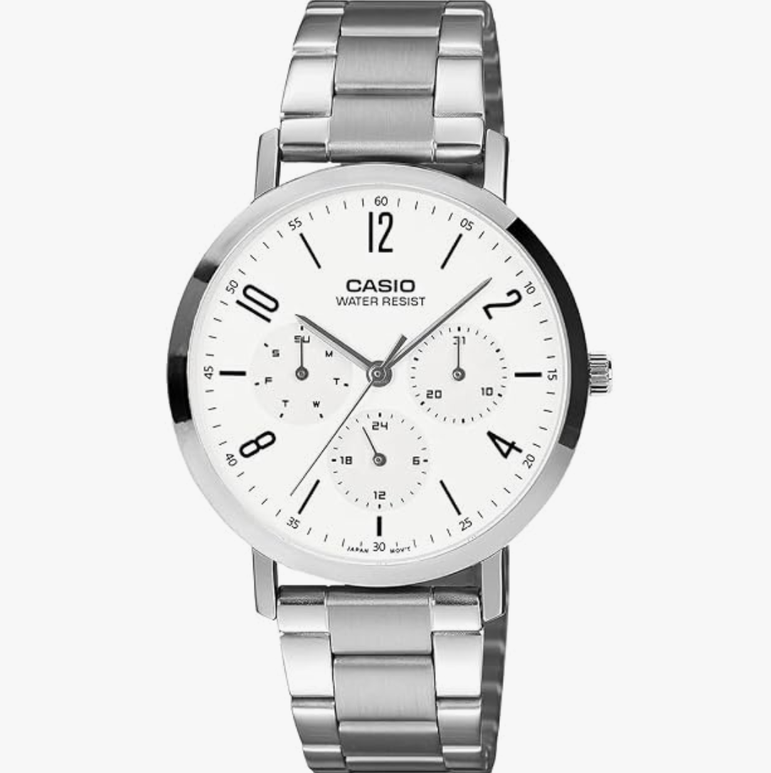 Casio MTP-VT06D-7BDF Analog White Watch Men (A2569)