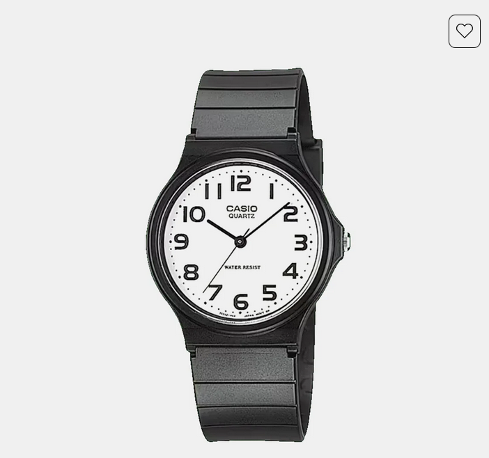 Youth Unisex Quartz White Dial Analog Resin Watch A2530